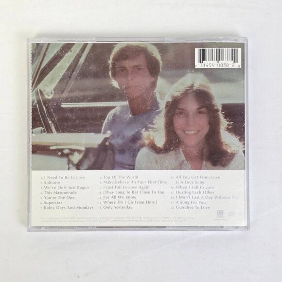 Carpenters Love Songs Greatest Hits CD Album - Picture 4 of 4